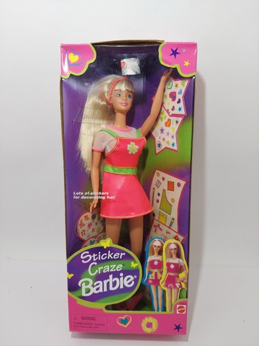Sticker craze barbie - sticker, 1997